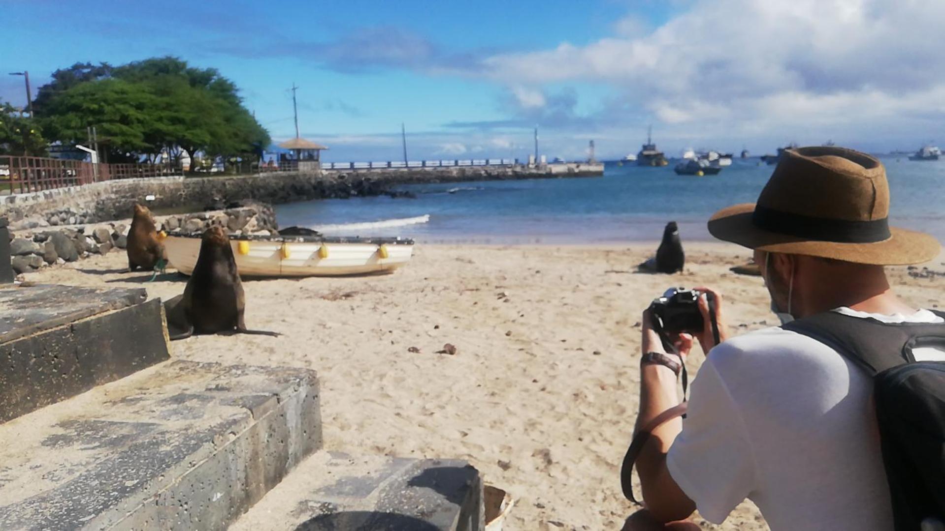 Casa Playa Los Marinos Puerto Baquerizo Moreno Zewnętrze zdjęcie